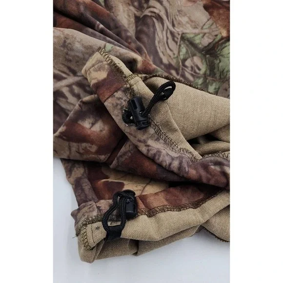 WOOLRICH Camo Microfiber Hunting Jacket Pants Advantage Timber Saddle-Cloth